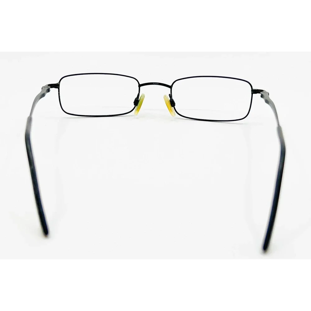 Randolph Elite Eyeglasses Frames Mens Black Rectangle Romania 52-21-145